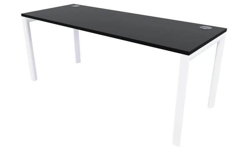 Desk Novah 1200W x 600D x 725H - White Frame Carousel 2