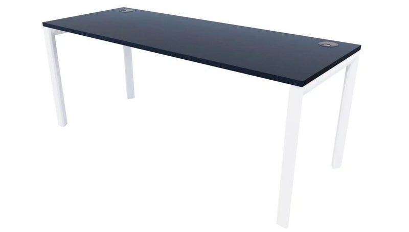 Desk Novah 1200W x 800D x 725H - White Frame Carousel 1
