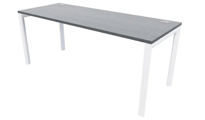 Desk Novah 1500W x 700D x 725H - White Frame Carousel 1