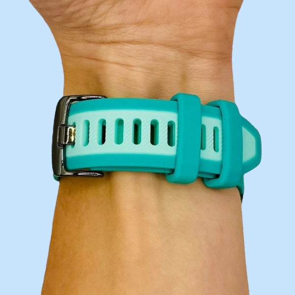 Garmin Forerunner 745 Dual Colour Silicone Watch Straps Carousel 10