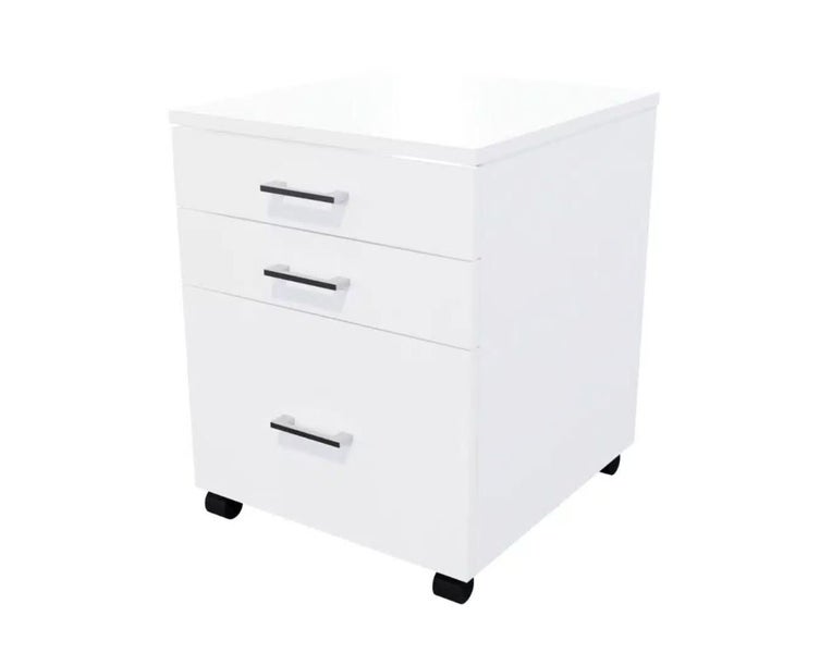 Mobile 1 File 2 Drawers Modern Style Office Drawers 465W x 500D x 660H Carousel 1
