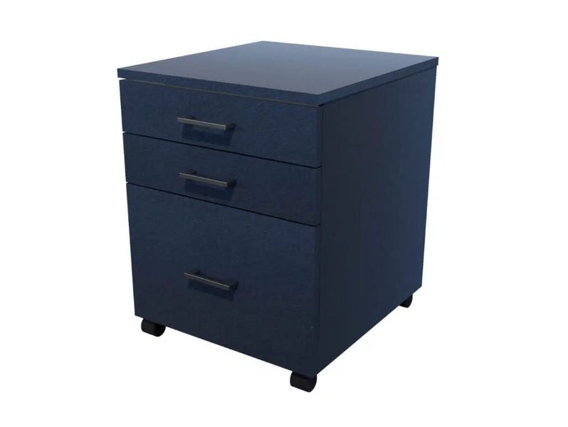 Mobile 1 File 2 Drawers Modern Style Office Drawers 465W x 500D x 660H Carousel 2