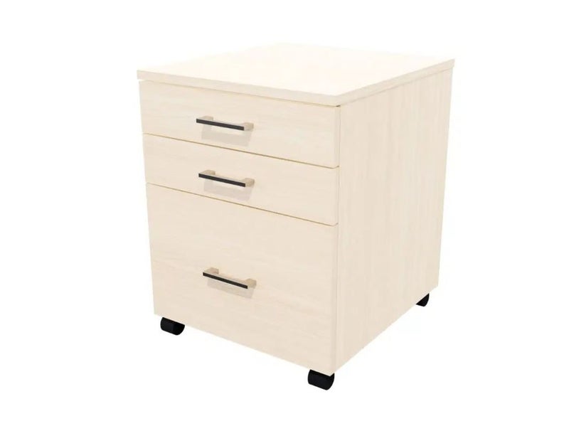 Mobile 1 File 2 Drawers Modern Style Drawers Locking 465W x 500D x 660H Carousel 1