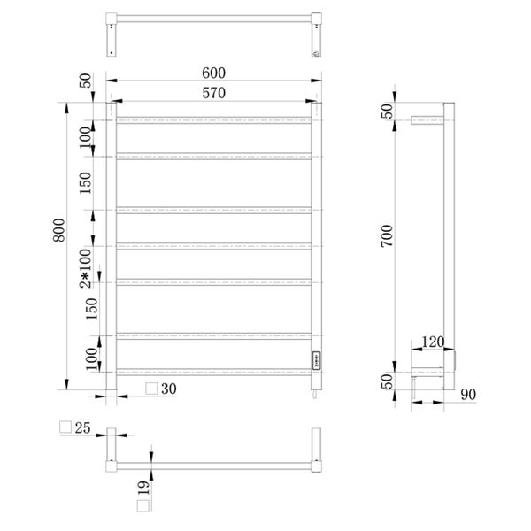 HEATED TOWEL RAIL Carousel 4