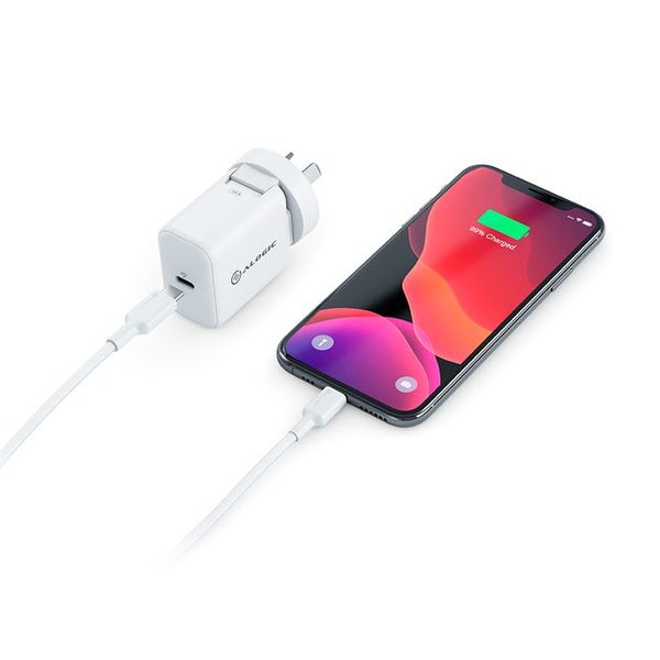 Alogic Combo Pack USB-C 18W Wall Charger - White62863861511939112