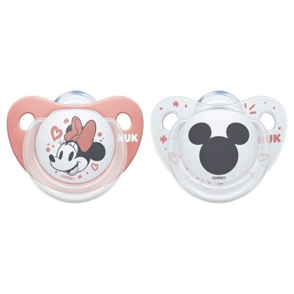 Nuk Minnie Mouse Soothers Silicone 6-18 Months Carousel 1