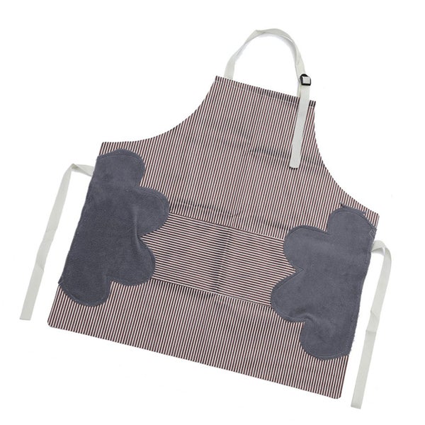 kitchen sleeveless apron Kitchen Apron Thickened Hand Wipeable Sleeveless Carousel 1