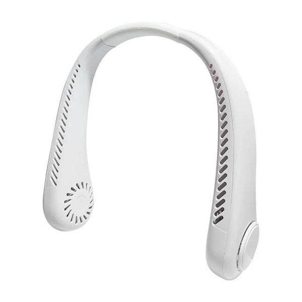 Mini Neck Fan Portable Hanging Neck Fan 1200mAh Bladeless Mute Fans Air C CHK29M Carousel 1