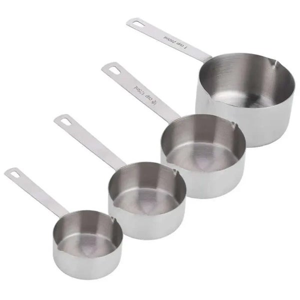 Stainless Steel Straight Handle Baking Measuring Spoon Measuring Cup Bila CHK29M Carousel 1