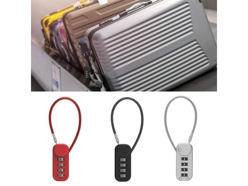 Zinc Alloy 4 Digit Password Lock For Dormitory Cabinet Luggage Carousel 2
