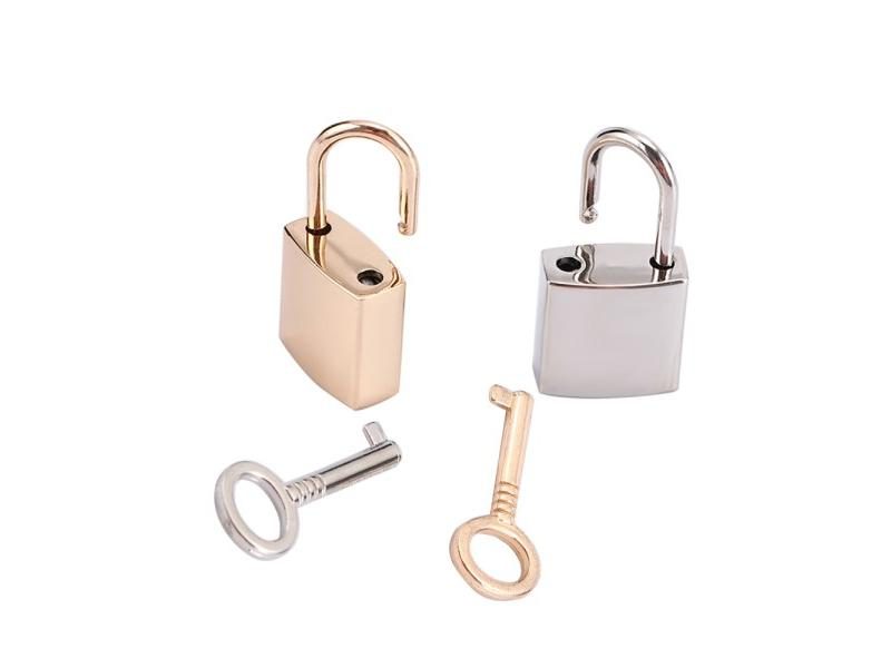 Mini Archaize Padlocks Key Lock With Key Supplied For Jewelry Box Storage Box Carousel 2