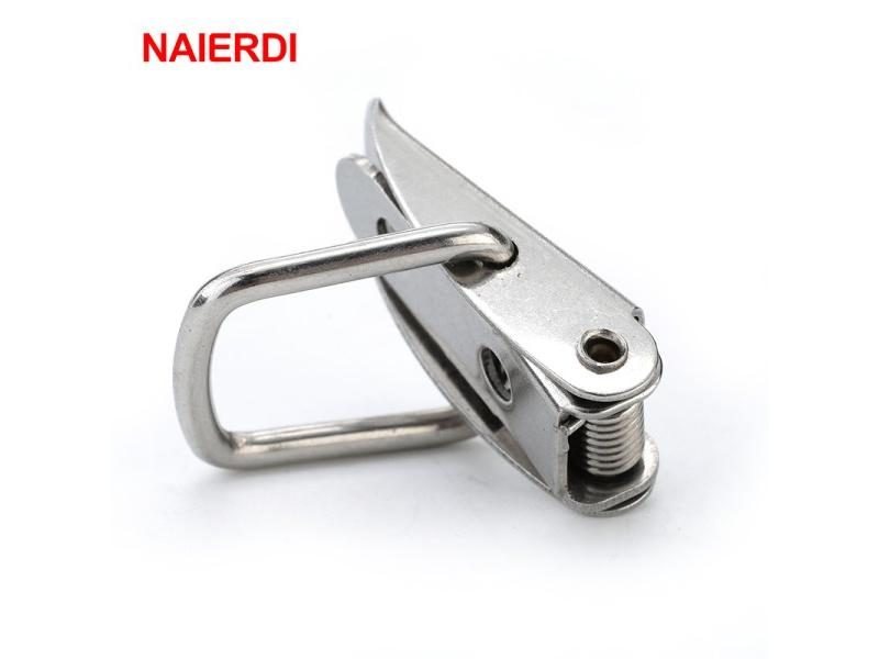 NAIERDI J107 Hardware Cabinet Box Hasp For Sliding Door Simple Window Carousel 1
