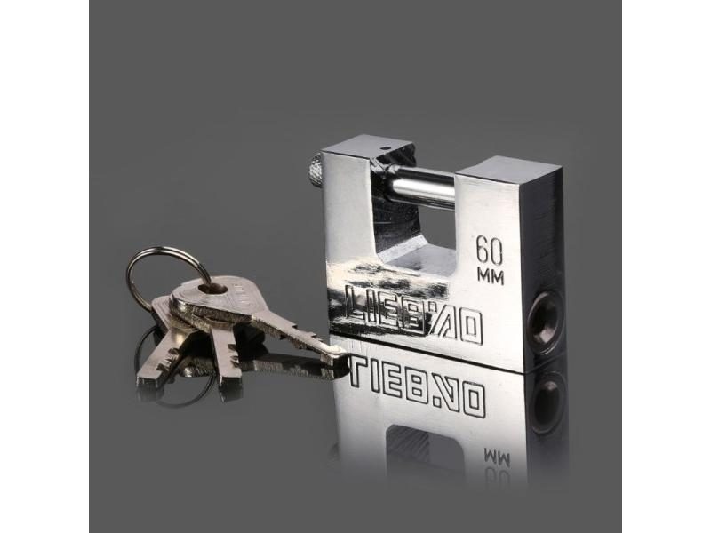 Stainless Steel Burglar Padlock Security Safety Lock Antique Horizontal Opening Carousel 2
