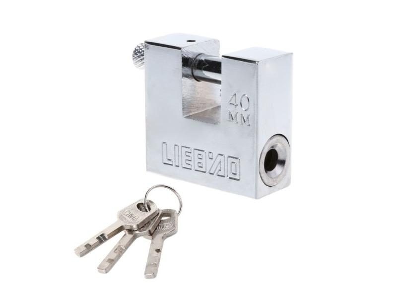 Steel Burglar Padlock Security Safety Lock Antique Horizontal Opening Carousel 1