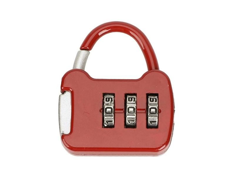 1PCS Luggage Lock Suitcase Padlock Mini Cute Heart Shape 3 Digit Luggage Carousel 1