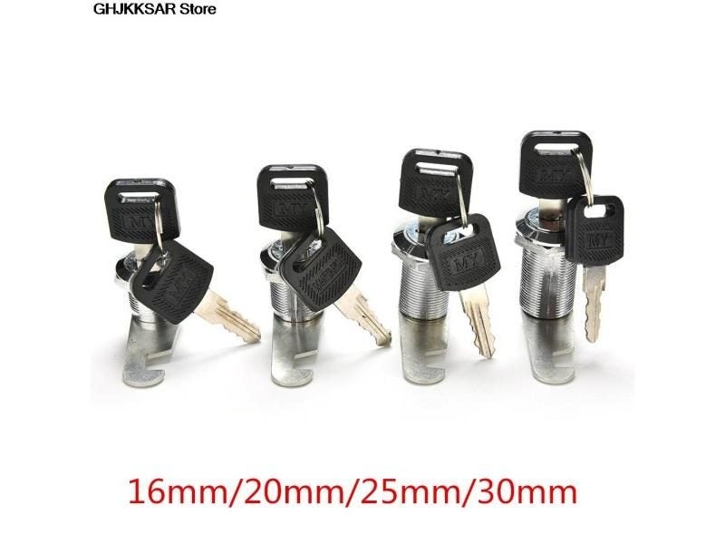 1set Cam Cylinder Locks Door Cabinet Mailbox Drawer Cupboard Locker Security Carousel 1