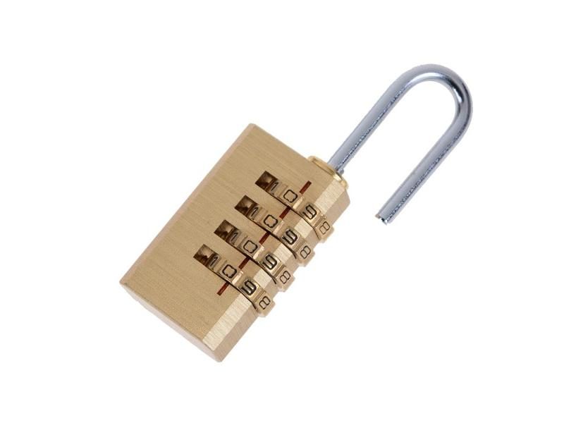 Practical New 1pc 6cm X 2cm X 1cm Mini 4 Digits Number Password Code Lock Carousel 2