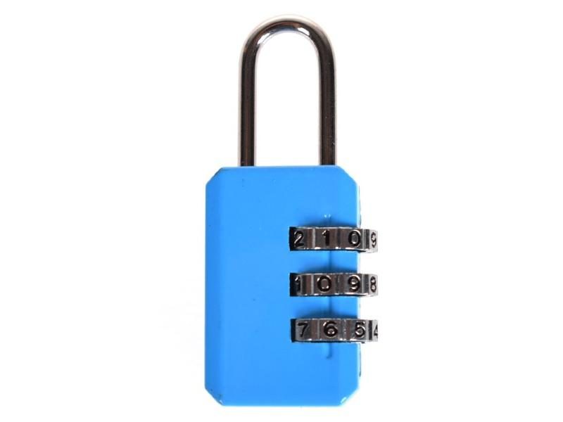 1PCS Resettable 3 Dial Digit Combination Suitcase Luggage Password Code Lock Carousel 1