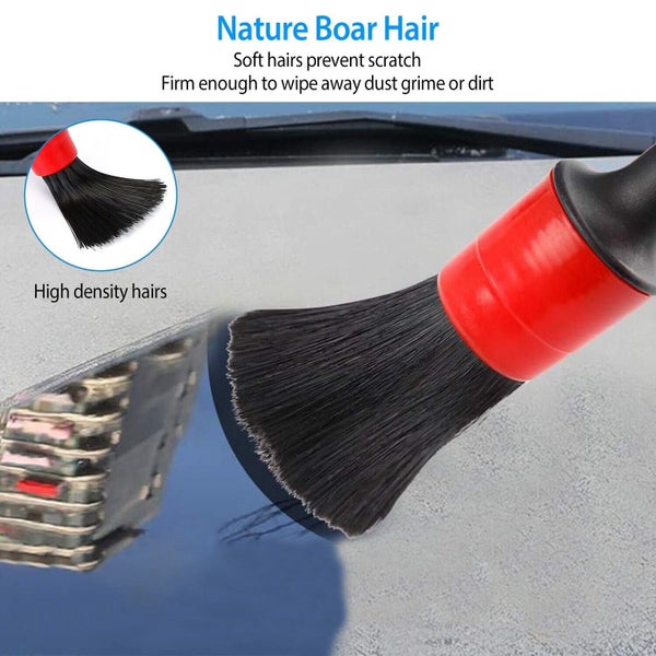 Car Beauty Brush,five-piece Multi-function Gap Brush,dust Removal Brush Carousel 2