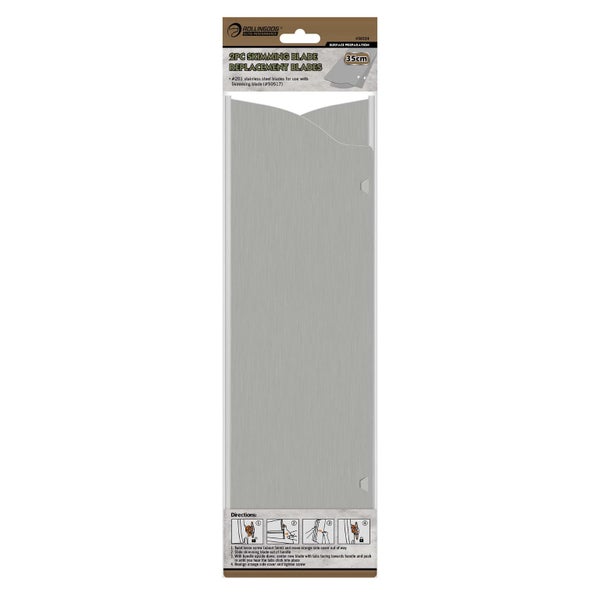 Replacement Skimming Blade Set 350mm 2pc Carousel 1