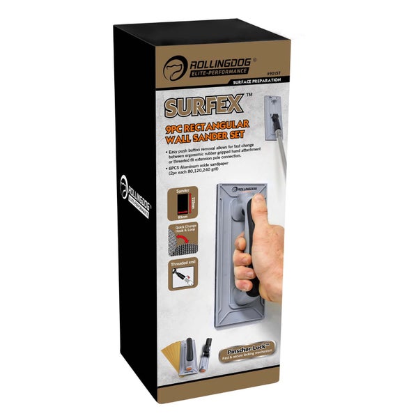 Wall Sander Set Rectangular 9pc Carousel 2