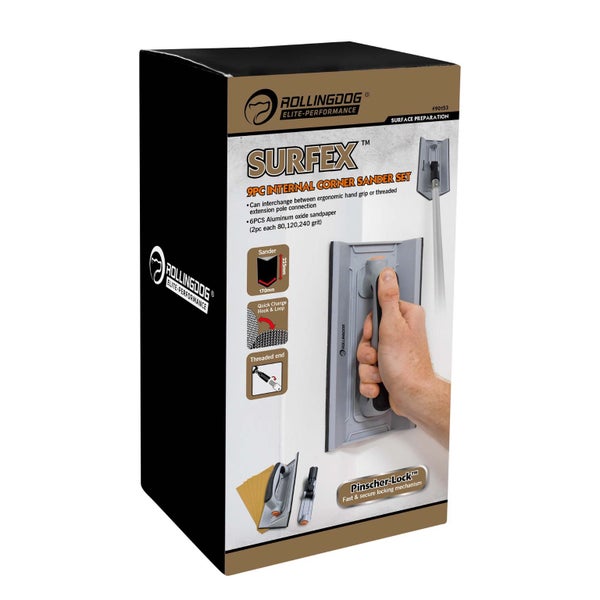 Wall Sander Set Internal Corner 9pc Carousel 2