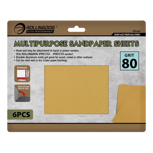 Internal Corner Sanding Sheets 230x170mm 80g Carousel 1