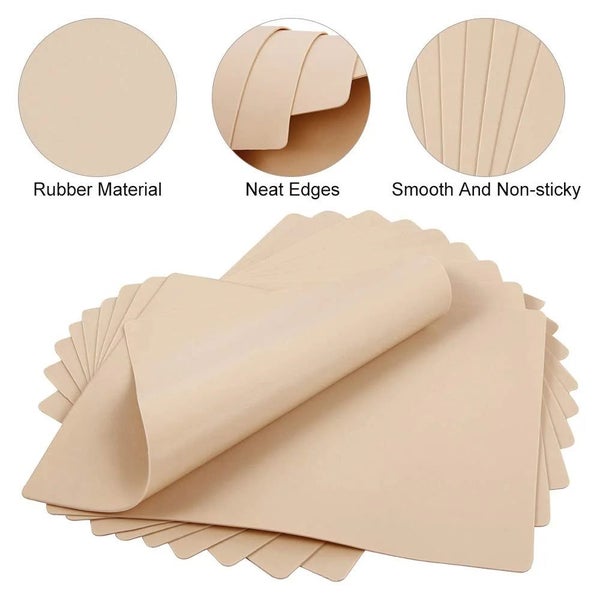 10pcs/20 pcs tattoo practice skin Permanent Makeup fake Synthetic leather CHK29M Carousel 2