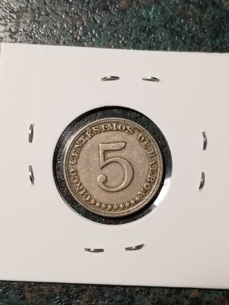 PANAMA - 5 Centesimos (1929) Carousel 2