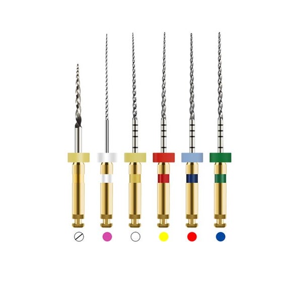 5Boxes(30pcs) COXO Soco Strong Flexible Dental File Root Canal Taper Carousel 1