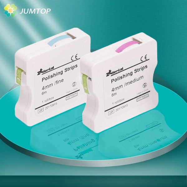 1Roll/Box Dental Polishing Strip 4mm*6m Tooth Interdental Resin Carousel 1
