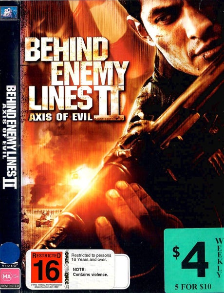 Behind Enemy Lines II : Axis of Evil - Nicholas Gonzalez DVD Region 4 Carousel 1
