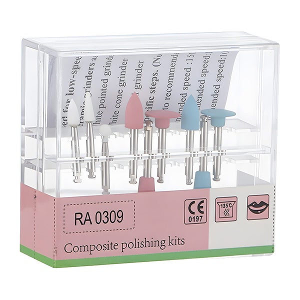 RA0309 Dental Composite Polishing Kits Denspay Dental Resin Sanding Carousel 7