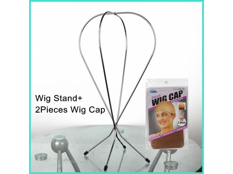 Hair Accessories Portable Folding Stainless Steel Wig Stands/Wig Holder For Carousel 1