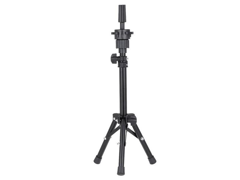 Adjustable Salon Hairdressing Tripod Stand Hairdresser Training Mannequin Head Carousel 1