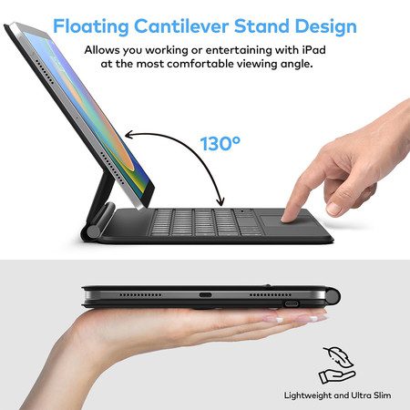 Wireless Keyboard Case for iPad Carousel 2