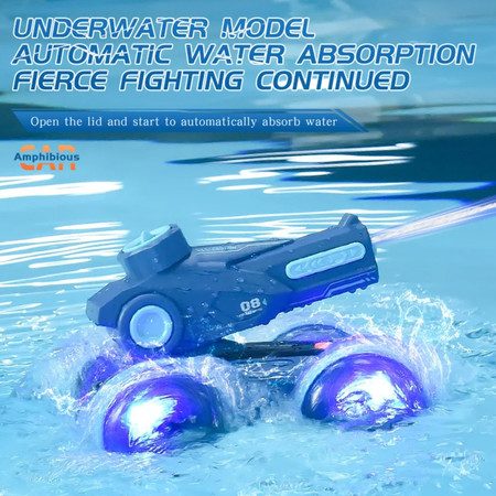Remote Control Car, Amphibious Gesture RC Cars for Boys Girls, Blue Carousel 2