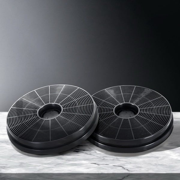 Devanti 17cm Range Hood Carbon Charcoal Filters Replacement X2 Carousel 8