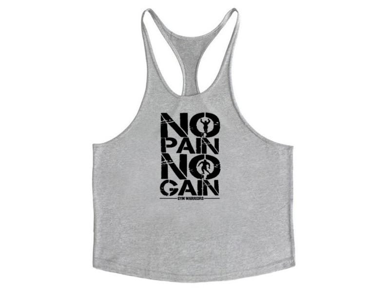 Men's Anime Funny Summer Fitness Stringer Tank Tops Cotton Gym Singlets Carousel 1