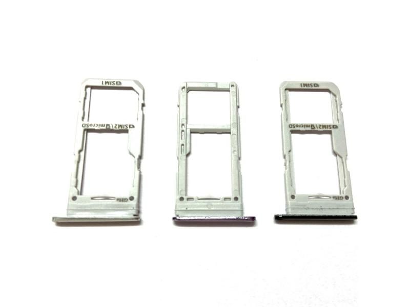 Single Dual Sim Card Tray SD Slot Holder For Samsung Galaxy S8 SM-G9500 G950F / Carousel 1