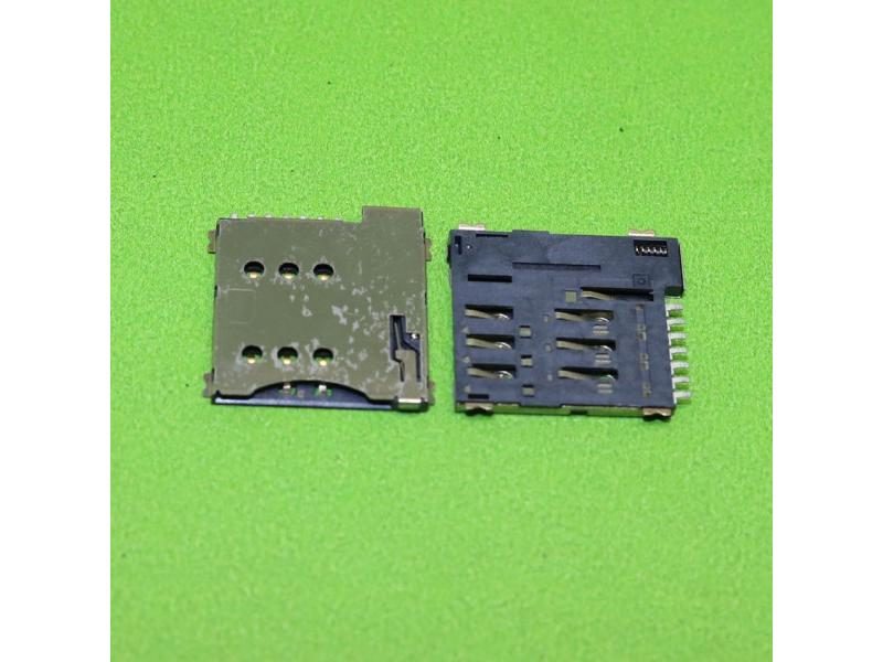 ChengHaoRan 7pin Push Micro Sim Card Socket Holder Slot Replacement Connector Carousel 1