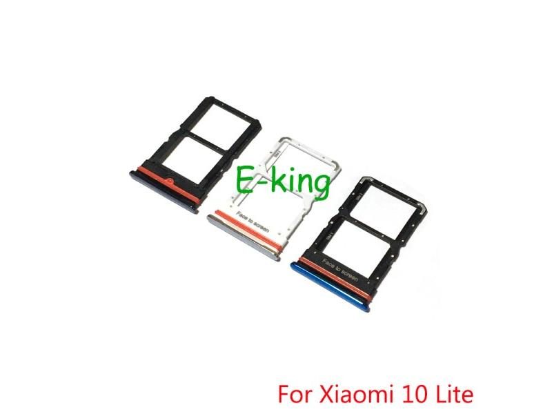 Sim Tray Holder For Xiaomi Mi 10 10T Pro Lite Repair Parts Carousel 1