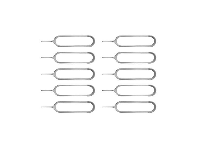 10pcs Phone SIM Card Pin Pick Up Pins Ejector Tools Carousel 1