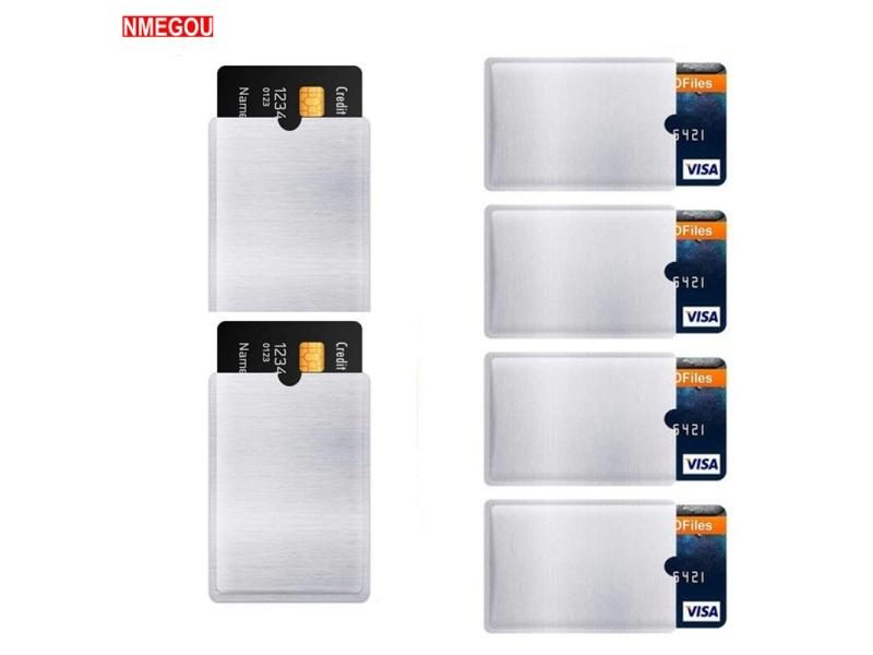 10 PCS RFID Blocking Sleeves Anti Theft RFID Card Protector Passport Credit Carousel 2