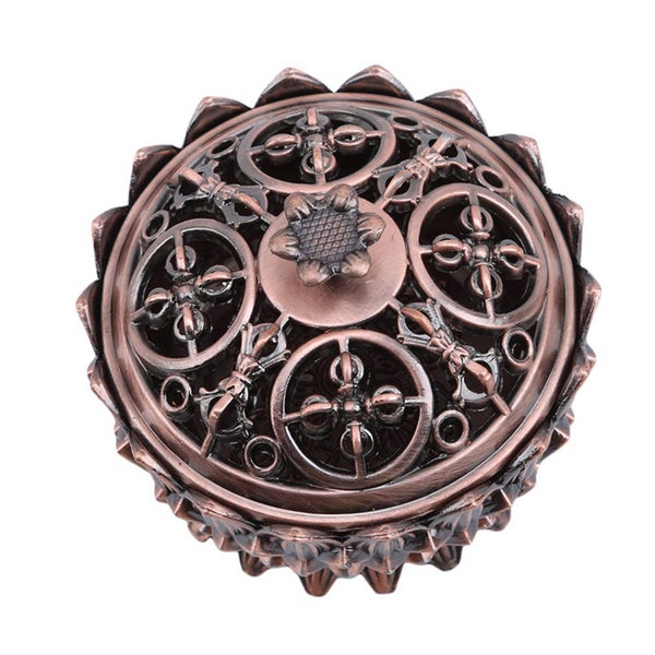 lotus cone incense holder Lotus Incense Burner Zinc Alloy Cone Incense Holder Carousel 1