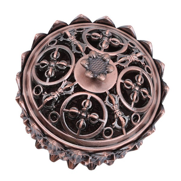 lotus cone incense holder Lotus Incense Burner Zinc Alloy Cone Incense Holder Carousel 2