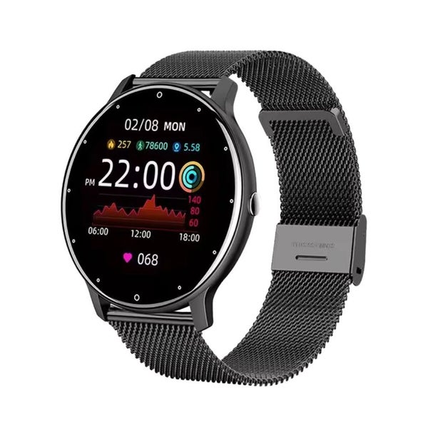 Android and iOS Water Resistant Fitness Monitoring Tracker Sports Smart Watch Carousel 2