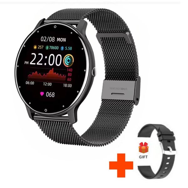Android and iOS Water Resistant Fitness Monitoring Tracker Sports Smart Watch Carousel 19