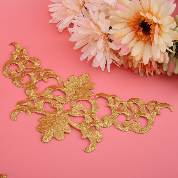 4PCS Embroidered Patch Sewing Cloth Sticker DIY Applique Craft Decoration Carousel 2