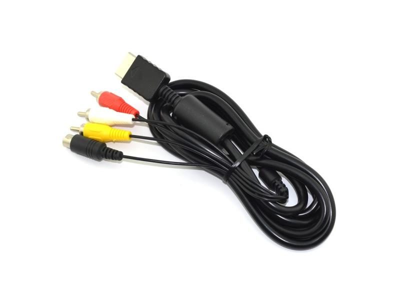 High Quality S-Video AV Cable For PS2 For PS3 Repair Game Accessories Carousel 1